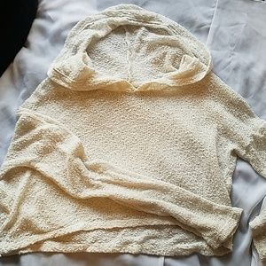 Crochet Crop Hoodie